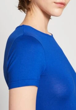 Even&Odd 2 PackT-Shirt BasicBlue/Mottled Dark Grey Donna T-shirt E Top EV421D223-K11 -Even&Odd b2266d888a634e62803417bfcc8d51b5