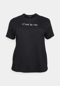 T-Shirt Con StampaBlack Donna T-shirt E Top EVB21D05R-Q11 -Even&Odd b306918c32724bb4a77068faafa81d8b