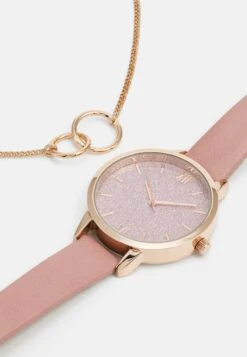 Even&Odd Set - Orologio - Gold-Coloured/Pink -Even&Odd b7a0485caf3a40b99d85686a830806ff