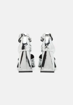 Even&Odd Scarpe Con PlateauSilver-Coloured Donna Scarpe Con Tacco EV411B09T-D11 -Even&Odd bbd50063bfa849b685f379a67a14547d