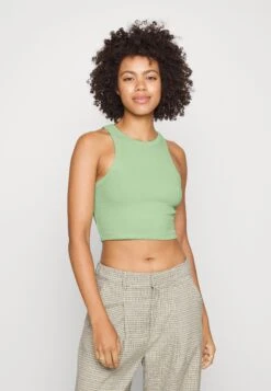 Even&Odd 3 Pack - Top - Beige/Black/Green -Even&Odd c400f3e332974e2a8a184f95b0c72e92