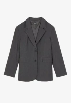 Even&Odd Oversize Kurzmantel - Giacca Leggera - Mottled Grey -Even&Odd c4a0ea77c79c4c2d9967166cea693ea3