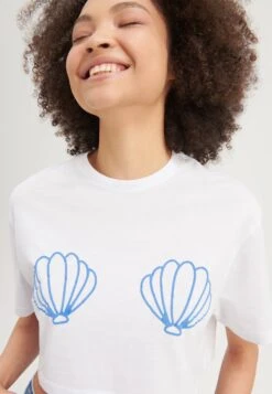 Even&Odd T-Shirt Con StampaWhite Donna T-shirt E Top EV421D25U-A11 -Even&Odd c7bc57f27790474f9cb7ed7255b6a2ee