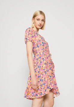 Even&Odd Vestito Estivo - Blue/Red -Even&Odd c850e503c4b3403281bc7313341ad9c4