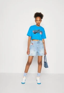 Even&Odd T-Shirt Con StampaBlue Donna T-shirt E Top EV421J0D3-K11 -Even&Odd c9977621952e44678b8264eca7d7433b