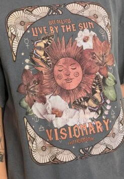 Even&Odd T-Shirt Con Stampa Black Donna T-shirt E Top EV421D1VT-Q11 -Even&Odd cb4711a37f6c4a09a42832816737125e