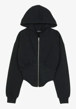 Even&Odd Felpa Con ZipBlack Donna Felpe EV421J0DG-Q11 -Even&Odd cb7a90f2cbdd43b6bb68fbe6d3bd7177