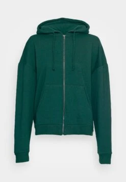 Even&Odd Felpa Con Zip - Dark Green -Even&Odd df26919868724f59bbf3cf372821cfbb