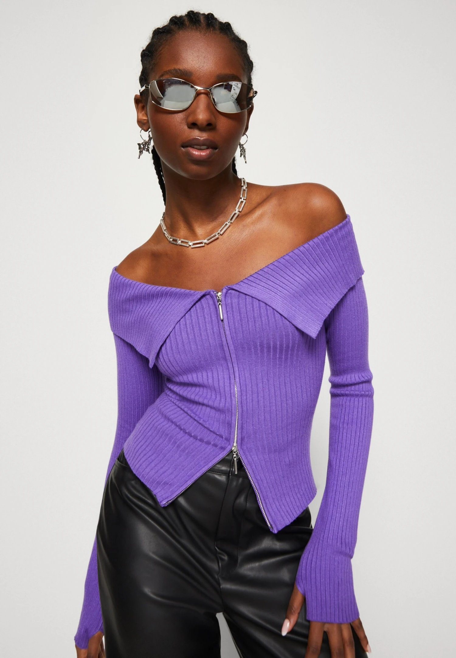 Even&Odd CardiganPurple Donna Maglieria EV421I0HU-I11 3 Even&Odd CardiganPurple Donna Maglieria EV421I0HU-I11