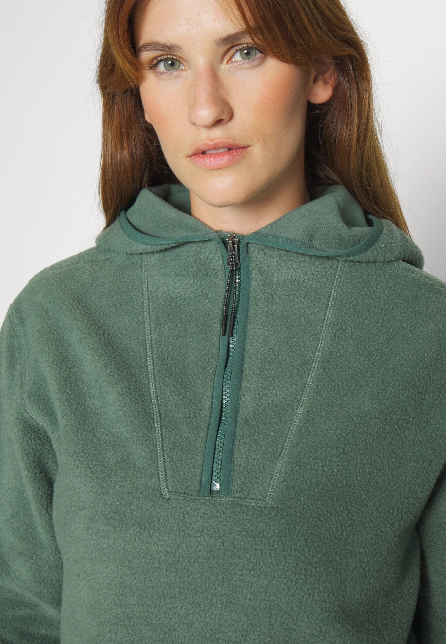 Felpa In PileDark Green Donna Felpe EV941F00S-M11 7 Felpa In PileDark Green Donna Felpe EV941F00S-M11 - immagine 5