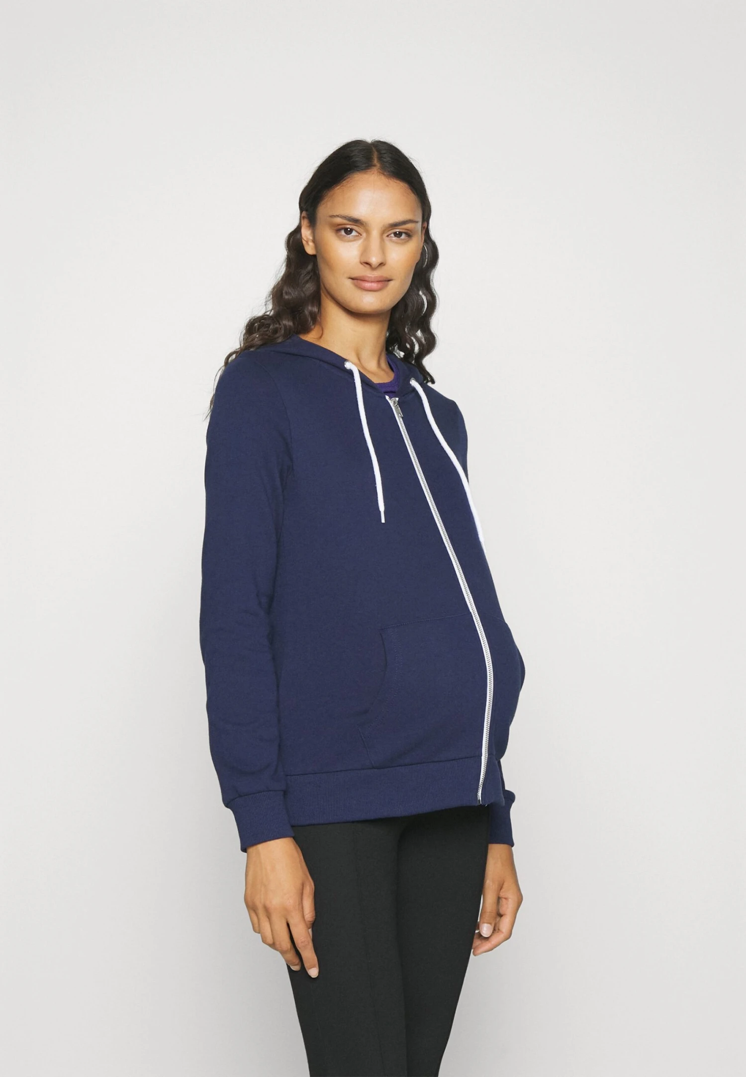 Felpa Con ZipDark Blue Donna Felpe EVO29J002-K11 3 Felpa Con ZipDark Blue Donna Felpe EVO29J002-K11