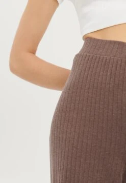 Even&Odd Pantaloni SportiviMottled Dark Brown Donna Pantaloni EV421A0BA-O13 -Even&Odd e7ba45cf641d4a92ac8713c0ff91a956