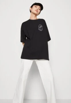 Even&Odd T-Shirt Con StampaBlack Donna T-shirt E Top EV421D23A-Q11 11 Even&Odd T-Shirt Con StampaBlack Donna T-shirt E Top EV421D23A-Q11 -Even&Odd e83ac88e9eef4b7582b03a2bac2c842f