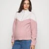 Felpa In PileOff-White/Pink Donna Felpe EVO29J00A-A11