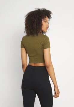 Even&Odd 3 PackT-Shirt BasicBlack/White/Khaki Donna T-shirt E Top EV421D1CU-Q11 -Even&Odd ece3f58bbb604cbfb7d1fd412272479c