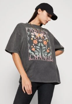 Even&Odd T-Shirt Con StampaBlack Donna T-shirt E Top EV421D255-Q11 -Even&Odd f05a90d7ab424359a5861e91d44f9572