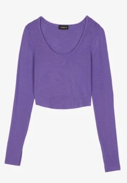 Even&Odd 2 PackMaglietta A Manica LungaOff-White/Purple Donna T-shirt E Top EV421D26A-A11 -Even&Odd f8c29e0697064522a2e2fc4716ab39d8