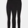 Even&Odd High Waisted Leggings 2 Pack- Leggings - Black -Even&Odd fc11ce3f874e4fdf819cb6a353b4fac6