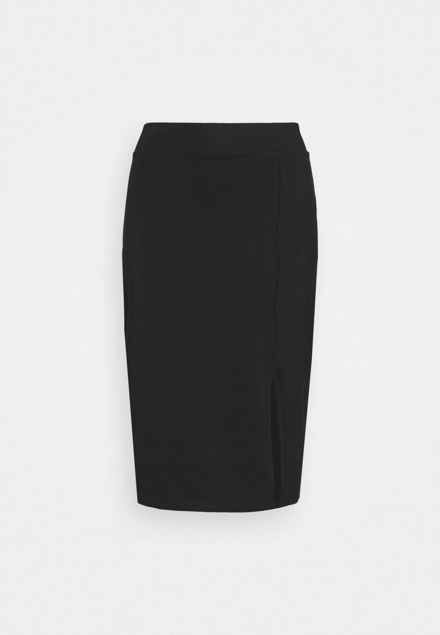 Even&Odd Basic - Midi Skirt With Slit - Gonna A Tubino - Black 6 Even&Odd Basic - Midi Skirt With Slit - Gonna A Tubino - Black - immagine 4